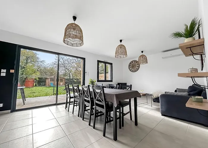 Retraite Télétravail · 4 Avec Sdb · Bureau Dans Chaque · Terrasse