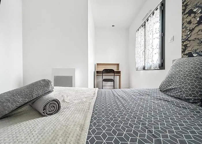 Retraite Télétravail · 4 Avec Sdb · Bureau Dans Chaque · Terrasse